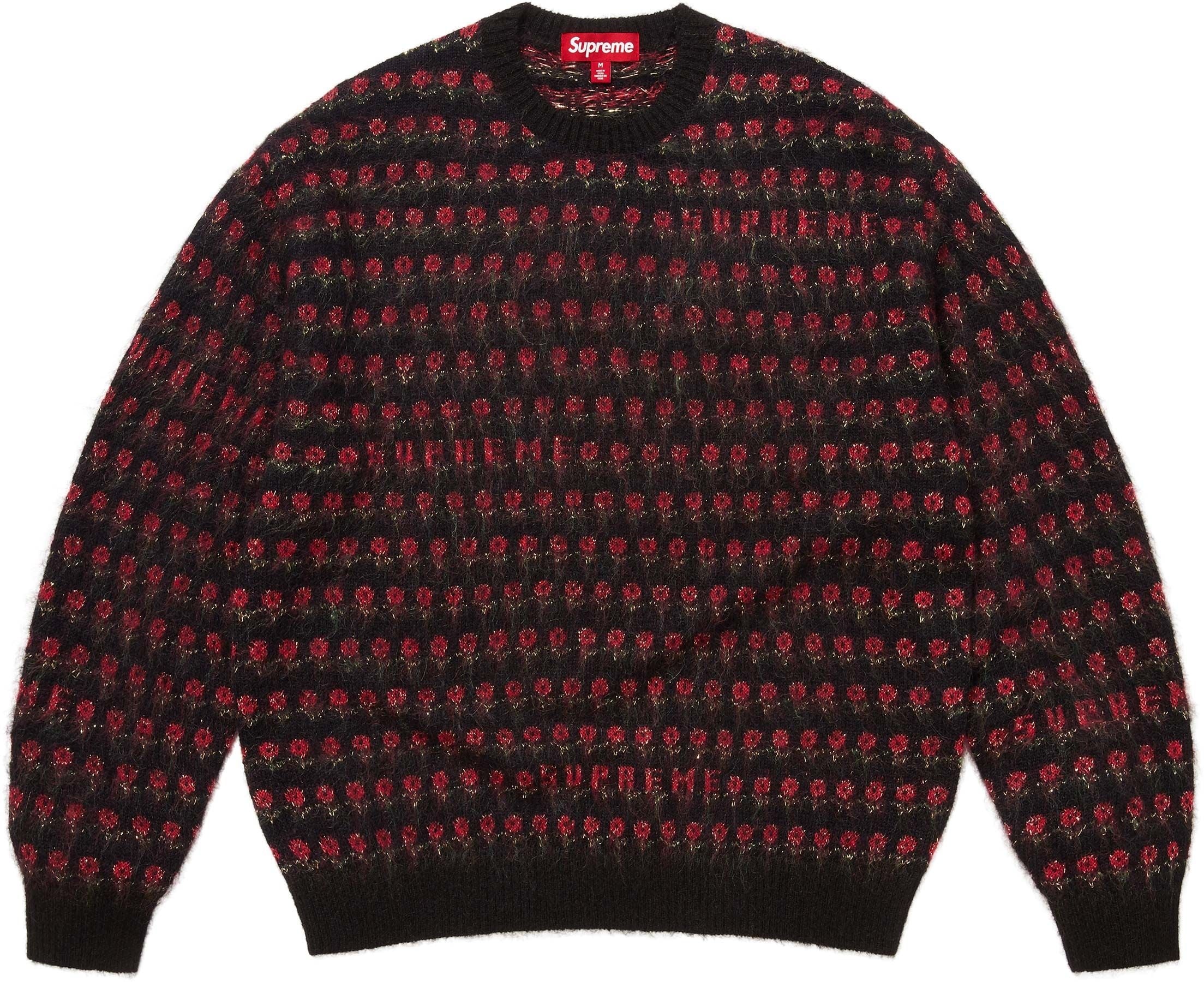 Flowers Metallic Sweater view 4